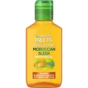 Garnier Fructis Sleek & Shine Moroccan Sleek Hair Oil , Frizzy, Dry Hair 3.75 fl